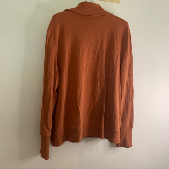 Amazon Essentials Sweater  Cowl Neck Orange Womens Sz XL Long Sleeve Turtleneck - Picture 13 of 13